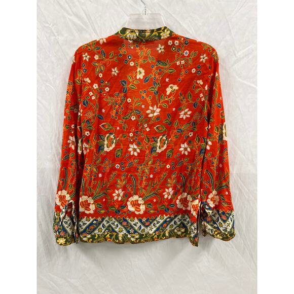 Tory Burch Floral Tunic size 6 - Picture 2 of 4